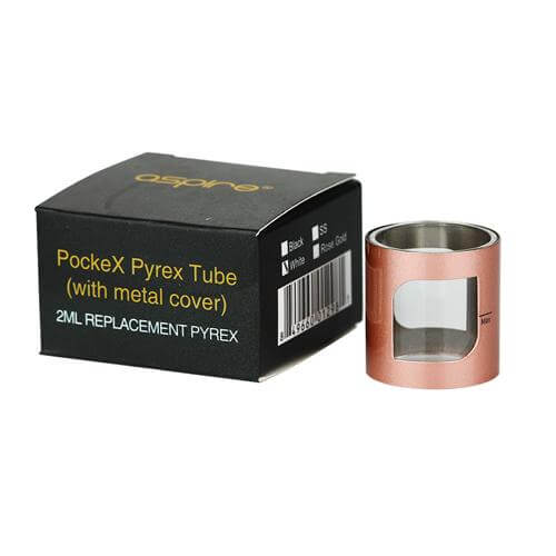 Aspire PockeX Glass With Metal Cover 2ml
