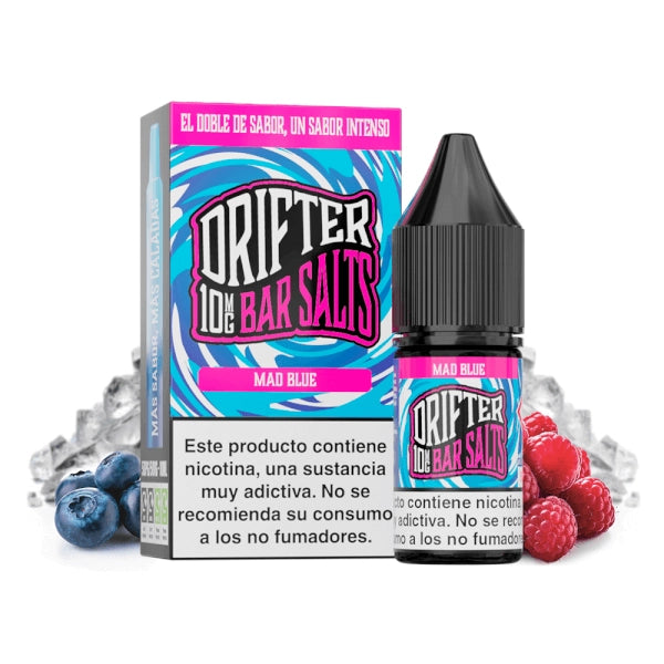 Drifter Bar Salts Mad Blue Nicotine Salt E-Liquid 10ml