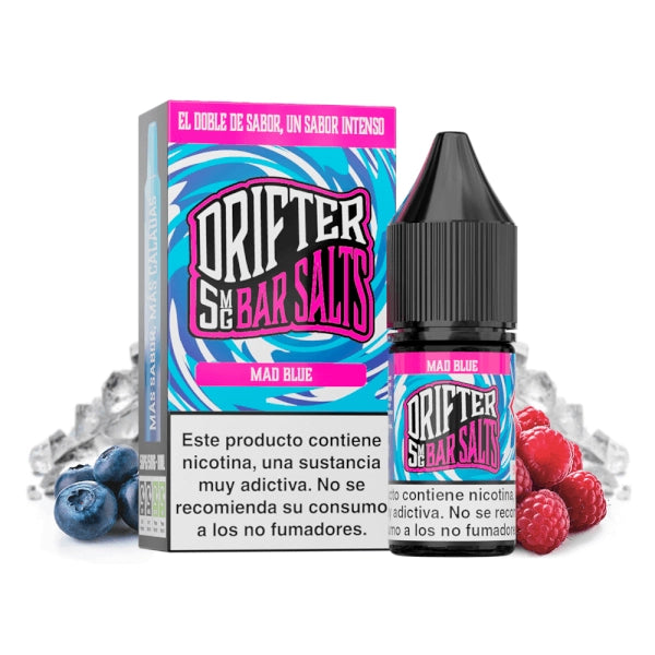 Drifter Bar Salts Mad Blue Nicotine Salt E-Liquid 10ml