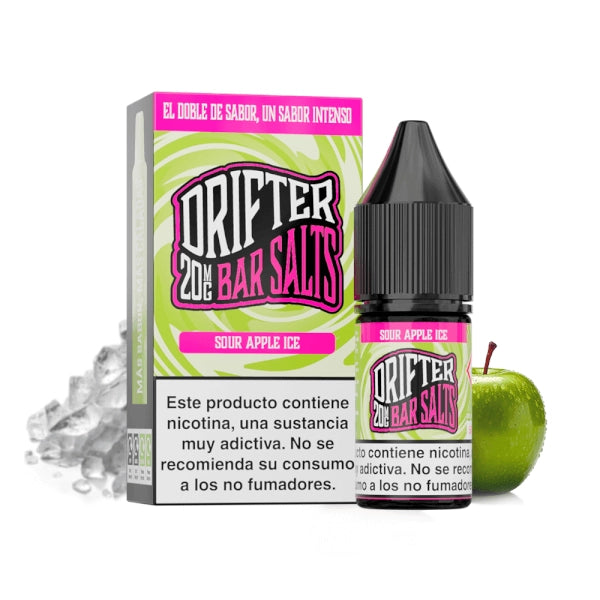 Drifter Bar Salts Sour Apple Ice Nicotine Salt 10ml