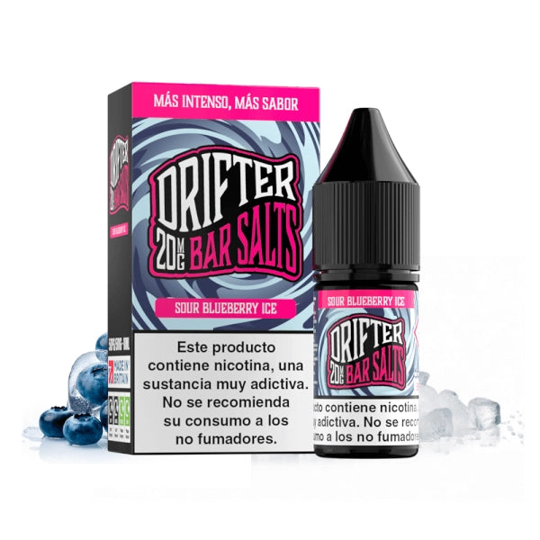 Drifter Bar Salts E-Liquid Sour Blueberry Ice 10ml