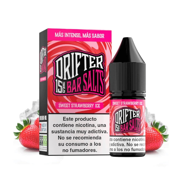 Drifter Bar Salts Sweet Strawberry Ice Nicotine Salt 10ml