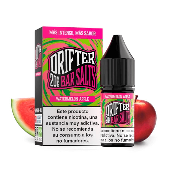 Drifter Bar Salts Watermelon Apple Nicotine Salt E-Liquid 0.34 fl oz