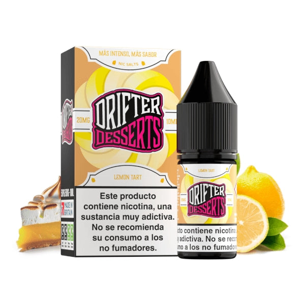 Drifter Desserts Salts Lemon Tart Nicotine E-Liquid 10ml