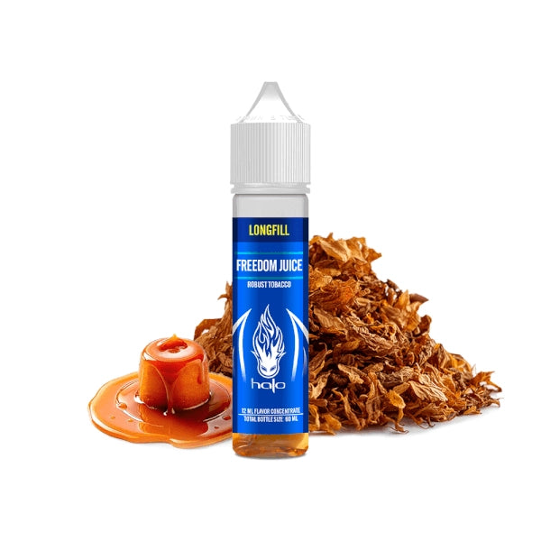 Halo Blue Series Freedom Juice Tobacco Longfill 12ml Concentrate