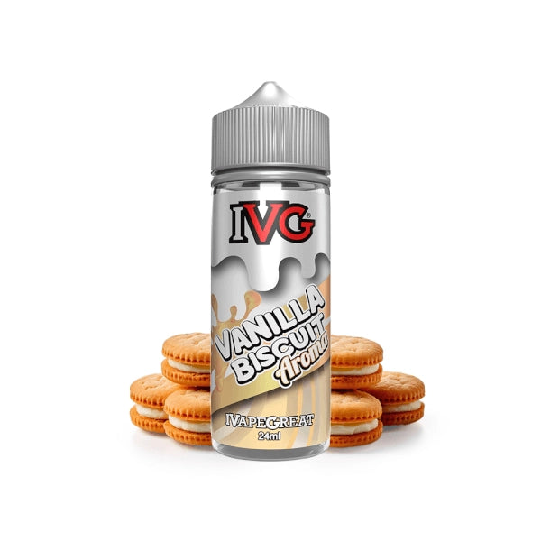 IVG Vanilla Biscuit Longfill 0.81 fl oz Gourmet E-Liquid Concentrate