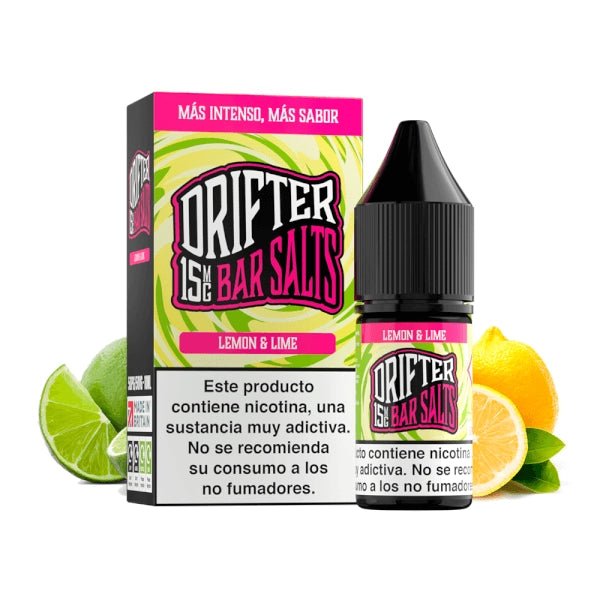 Drifter Bar Salts Lemon Lime 10ml Nicotine Salt E-Liquid