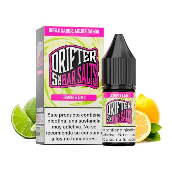 Drifter Bar Salts Lemon Lime 10ml Nicotine Salt E-Liquid - Image 2