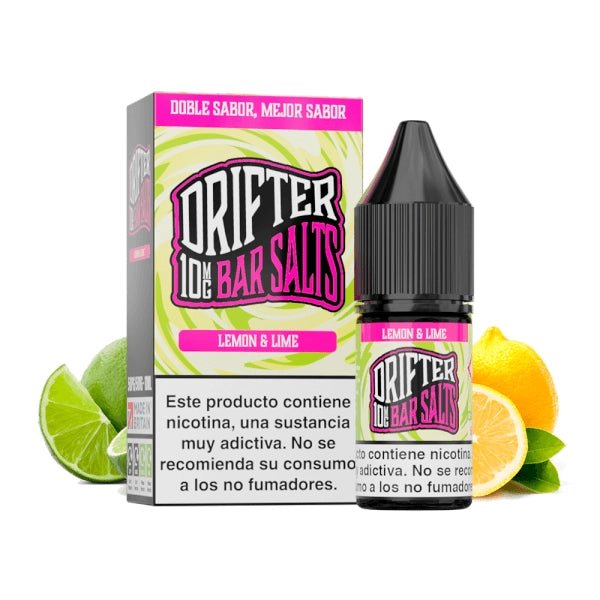 Drifter Bar Salts Lemon Lime 10ml Nicotine Salt E-Liquid - Image 3