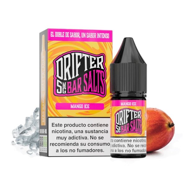 Drifter Bar Salts Mango Ice Nicotine Salt E-Liquid 10ml - Image 2