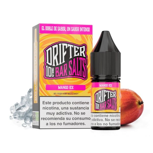 Drifter Bar Salts Mango Ice Nicotine Salt E-Liquid 10ml - Image 3