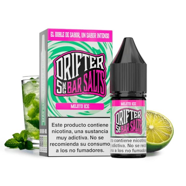 Drifter Bar Salts Mojito Ice Nicotine E-Liquid 10ml - Image 2