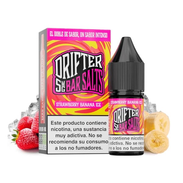 Drifter Bar Salts Strawberry Banana Ice 10ml Nicotine Salt - Image 2