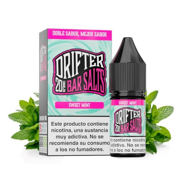 Drifter Bar Salts Sweet Mint Nicotine Salt E-Liquid 10ml - Image 4