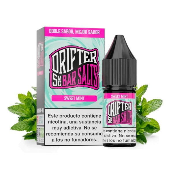 Drifter Bar Salts Sweet Mint Nicotine Salt E-Liquid 10ml - Image 2