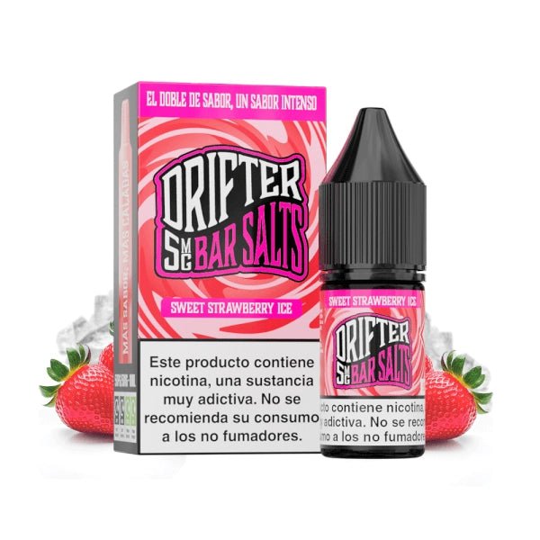 Drifter Bar Salts Sweet Strawberry Ice Nicotine Salt 10ml - Image 2