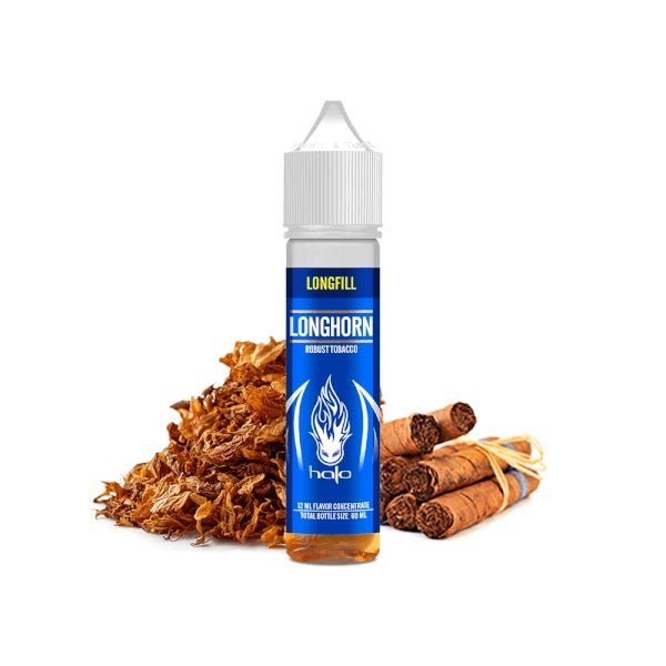 Halo Blue Series Longhorn Longfill Aroma 12ml Tobacco Concentrate