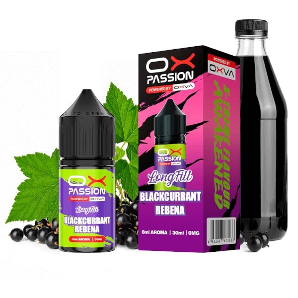 Oxva Ox Passion Blackcurrant Rebena Longfill 6ml Concentrate
