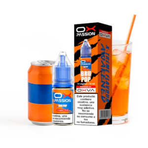 Oxva Ox Passion Salts Bru Pop Nicotine E-Liquid 10ml