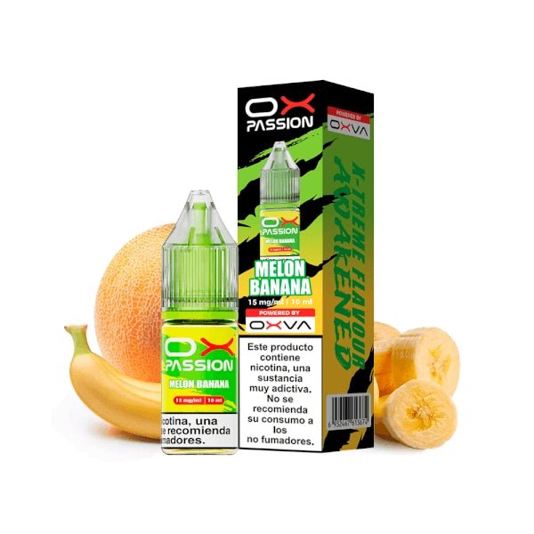 Oxva Ox Passion Nicotine Salts E-Liquid Melon Banana 10ml - Image 2