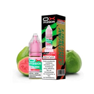 Oxva Ox Passion Salts Pink Guava Nicotine Salt E-Liquid 10ml