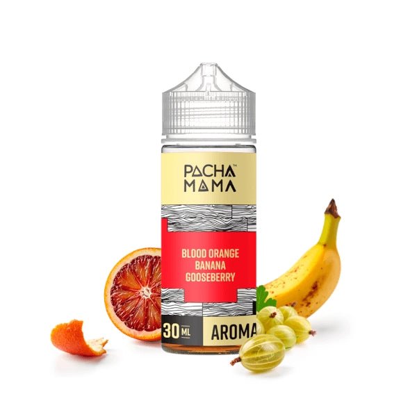 Pachamama Blood Orange Banana Gooseberry Longfill E-Liquid Concentrate 30ml
