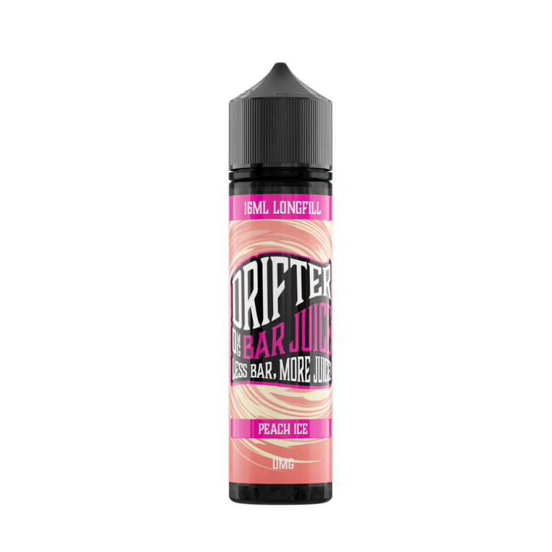 Peach Ice Longfill Drifter 16ml - Refreshing Fruity E-Liquid Concentrate