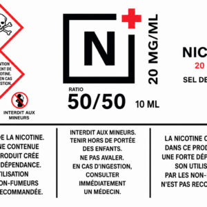 N+ Nicotine Salt Booster 20 mg/ml - 100 pack